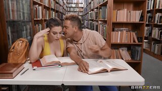 Brazzers Exxtra - Leaky Librarian & The Panty Obsession - 11/19/2021