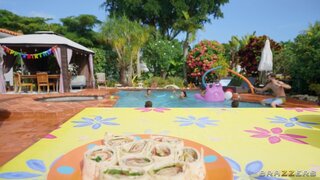 Brazzers Exxtra - Gilf Crashes Pool Party - 01/10/2022