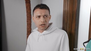 Brazzers Exxtra - Super-Hot Neighbor & Big Natural MILF Drain Perverted New Stepson - 02/17/2022