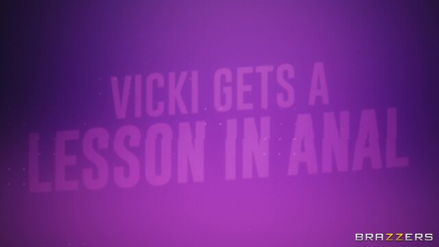 Brazzers Exxtra - Vicki Gets A Lesson In Anal - 04/16/2022