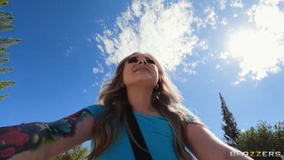 Brazzers Exxtra - Bike Breaker Busts Her Squirty Pussy Til The Cops Show Up - 11/04/2022