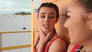 Brazzers Exxtra - Horny Lifeguards Share A Cock - 04/17/2023