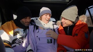 Brazzers Exxtra - DP With A Snow Angel - 04/21/2023