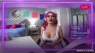 Brazzers Exxtra - Sexy Streamer Loves Unicorns And Dicks, Not In That Order - 07/07/2024