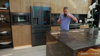 Brazzers Exxtra - DILF Worships My Golden Nipples - 08/17/2024