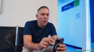 Brazzers Exxtra - Airport Security Leaves No Cock Unsucked - 10/25/2024