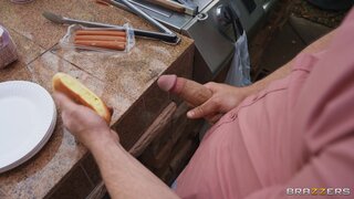 Brazzers Exxtra - Sneaky Booty Bouncing BBQ - 05/27/2025