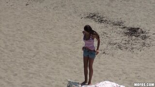 Pervs On Patrol - Tanning Mandy - 08/04/2011