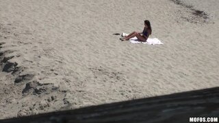 Pervs On Patrol - Tanning Mandy - 08/04/2011