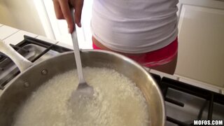 Latina Sex Tapes - Birthday Breakfast Fuck - 01/07/2013