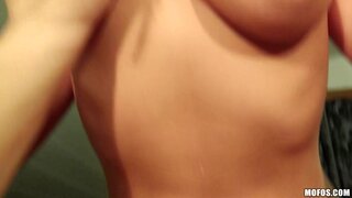Public Pickups - Flashing Double-D's While She Skis - 05/06/2013