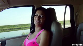 Stranded Teens - Road Head From a Stranded Latina - 04/10/2014