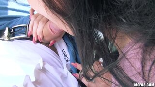 Stranded Teens - Stranded Teen Takes a Ride... On a Big Cock - 05/22/2014