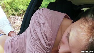 Stranded Teens - Stranded Teen Takes a Ride... On a Big Cock - 05/22/2014