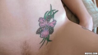Lets Try Anal - Tattooed GF Tries Butt Sex - 08/13/2014
