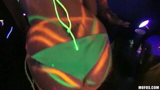 Real Slut Party - Blacklight Foursome - 09/11/2014
