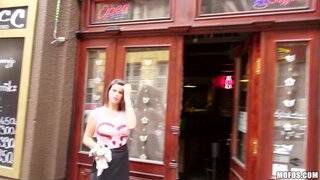 Public Pickups - Big Titted Waitress Fucks for Money - 10/08/2014