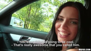 Stranded Teens - Busty Slut Fucks Outdoors - 09/26/2014