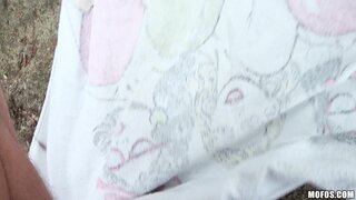 Lets Try Anal - GF Anally Fucked in Public - 10/23/2014