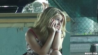 Stranded Teens - Blonde Gets Nailed on Camera - 10/31/2014