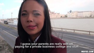 Public Pickups - Amateur Schoolgirl Knows How To Suck - 11/09/2014