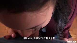 Public Pickups - Amateur Schoolgirl Knows How To Suck - 11/09/2014