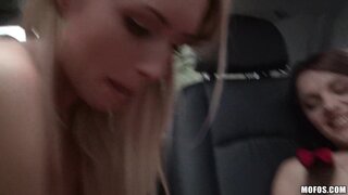 Stranded Teens - Schoolgirl Threesome - 11/14/2014