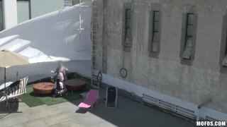 Drone Hunter - Fucking Raven on the Roof - 01/08/2015