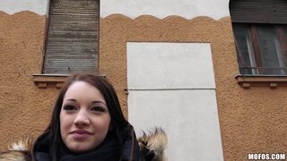 Public Pickups - Hungarian Girl Strips for Cash - 03/08/2015