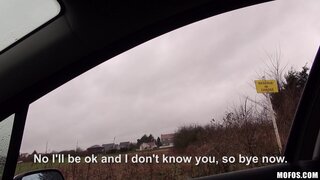 Stranded Teens - Stranded Frenchie Fucks in the Car - 04/28/2015