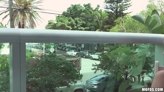 I Know That Girl - Hot Babe Fucks on the Balcony - 06/29/2015