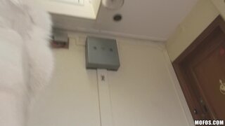 Public Pickups - Smokin French Blonde Flashes Tits - 07/29/2015