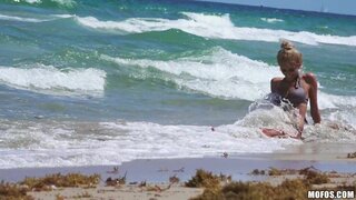 Pervs On Patrol - Tiny Blonde Fucks Hotel Employee - 09/22/2015