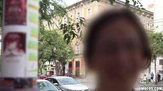 Public Pickups - Feisty Euro Chick On All Fours - 11/22/2015