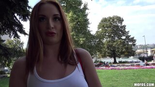 Public Pickups - Feisty Euro Chick On All Fours - 11/22/2015
