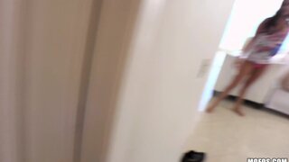 Lets Try Anal - Latina Cutie Surprises BF with Anal - 12/18/2015
