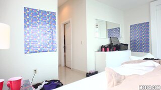Lets Try Anal - Latina Cutie Surprises BF with Anal - 12/18/2015