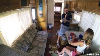 Project RV - Ohio Hottie Banged in the RV - 12/23/2015