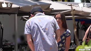 The Sex Scout - Hot Brunette Scouts a Stranger - 03/26/2016