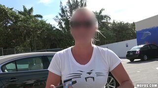 Public Pickups - Bikini Blonde Flashes for Cash - 03/21/2016