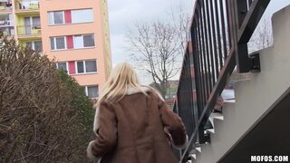 Public Pickups - Euro Blonde Has Cute Small Tits - 04/29/2016
