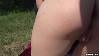 Latina Sex Tapes - Braless Picnic With Busty Chick - 05/19/2016