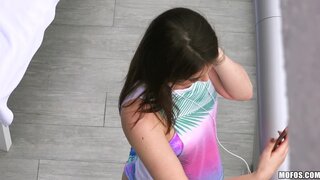 Pervs On Patrol - Brunette's Perfect Pink Pussy - 06/20/2016