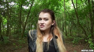 Public Pickups - Misha Cross Gets a Massive Facial - 08/11/2016