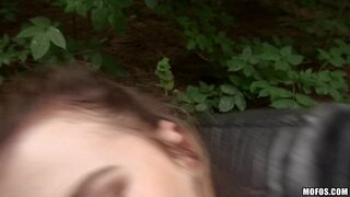 Public Pickups - Misha Cross Gets a Massive Facial - 08/11/2016