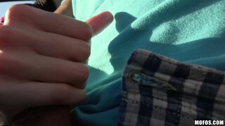Stranded Teens - Tall Hitchhiker's Juicy Pussy - 10/14/2016