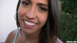 Public Pickups - Glamorous PAWG Fucks Camera Guy - 04/26/2017