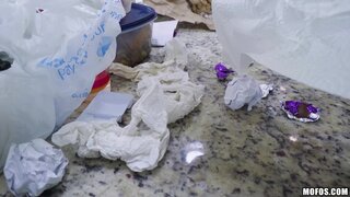 Latina Sex Tapes - Spanking the Slobby Roomate - 09/11/2017