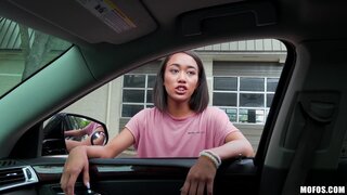 Stranded Teens - Horny Asian Turned on by Big Cock - 11/01/2017