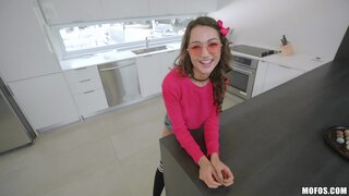 Don't Break Me - Tiny Hottie Takes A Huge Cock - 02/14/2018